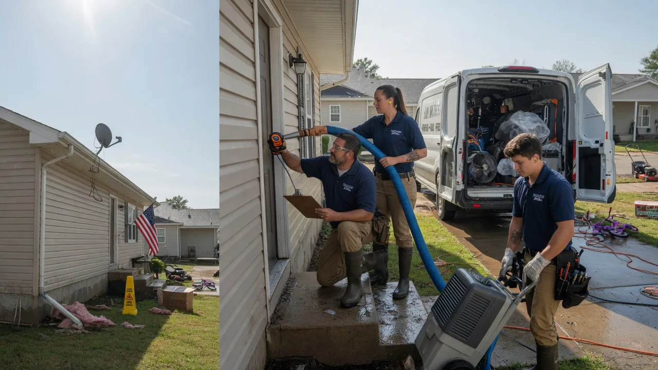 Ceiling Water Damage Restoration in Potterville, MI near me